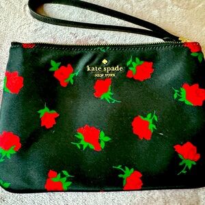 Rose clutch Kate spade purse nwt